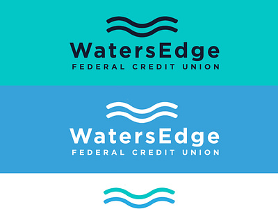 Waters Edge brand design brand identity branding design flat icon logo logodesign typography