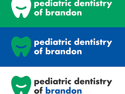 Pediatric Dentistry of Brandon | Primary Mark brand design brand identity branding design icon logo logodesign minimal typography vector