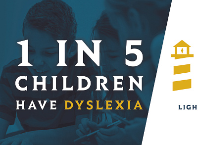 Dyslexia Awareness Billboard - Lighthouse Academy for Dyslexia billboard design brand design brand identity branding design illustration marketing