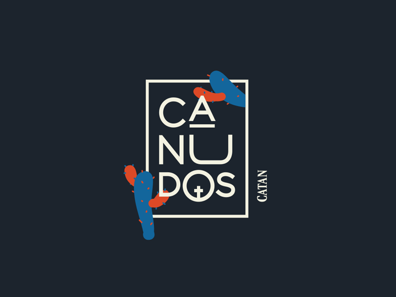 Canudos Logo branding canudos catan logo logo animation logo mutable
