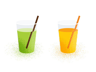 Refreshing cup fresh glass illustration illustrator juice lemon lime liquid orange texture vectorr