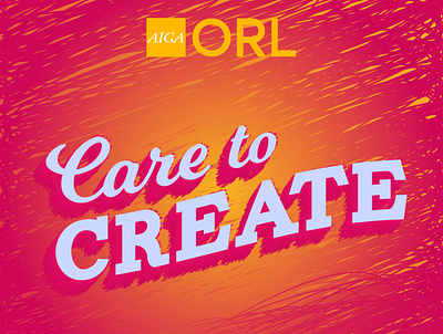 Care to Create - Podcast Artwork aiga podcast typogaphy