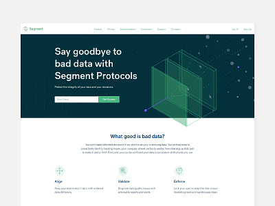 Protocols Webpage branding data design illustration infrastructure ui
