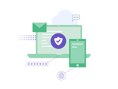 Segment Security branding design icon illustration security trust ui website