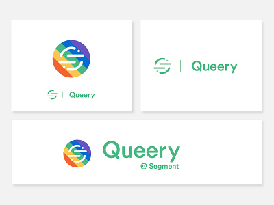 Segment Queery Logo branding design logo