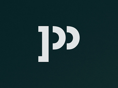 Double P double icon identity logo mark