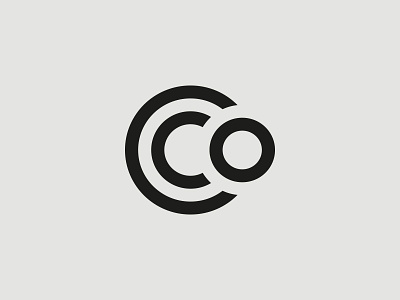 CCo-2 icon letters logo mark