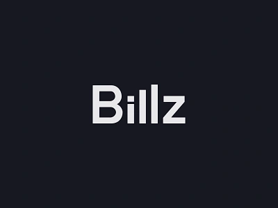 Billz app charts finance graphs icon logo