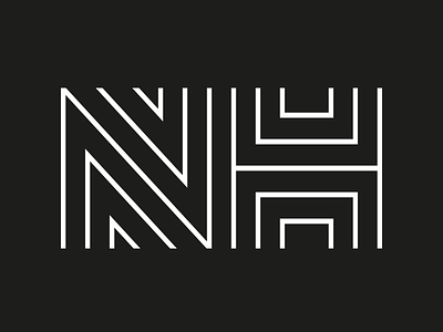 NH Monogram branded branding design identity logo logodesigner logodesigns logoinspiration logos monogram symbol trademark