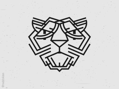 Panthera cat geometry panther