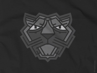 Panthera geometry panther t shirt