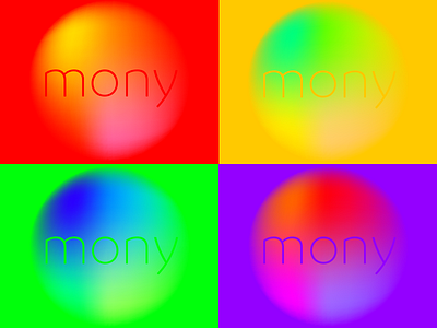 Logotype Mony braziliandesigner design gradient color gradiente logo logotipo vector visual design