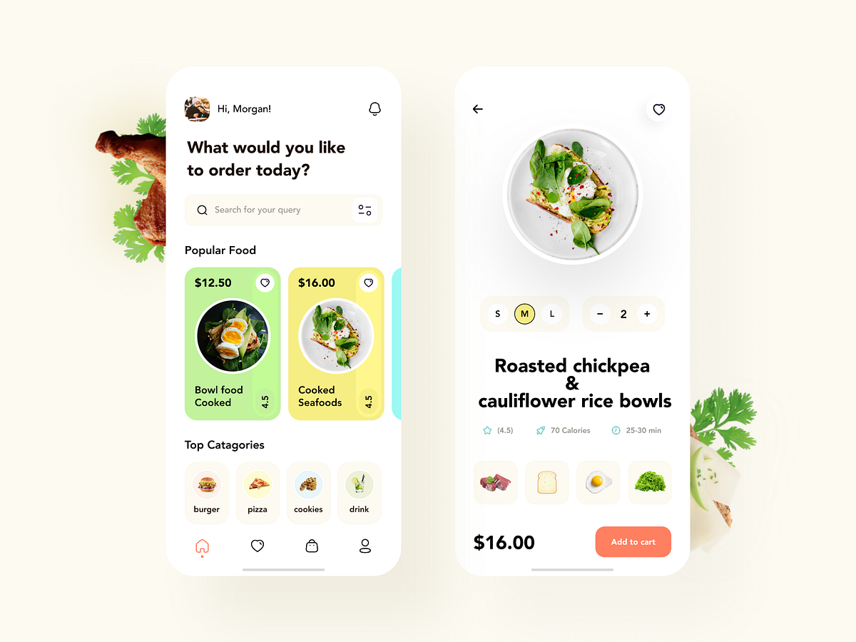 Food Delivery - Mobile App by Shah Alam on Dribbble