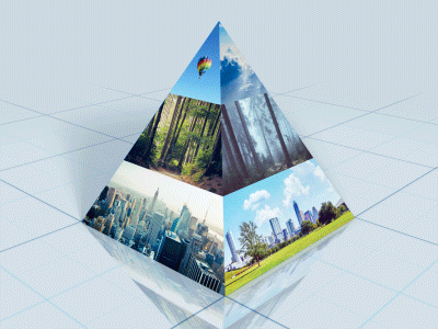 Pyramid Animation