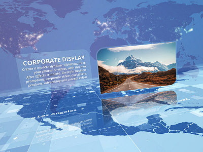 Corporate Display Preview after effects corporate display doru project template video videohive