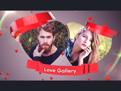 Love Gallery ae after effects doru file gallery love project template video videohive