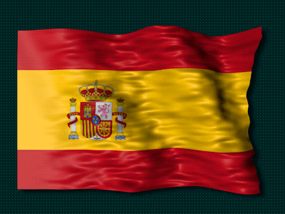 Spain animation europe flag gif infographic loop spain video