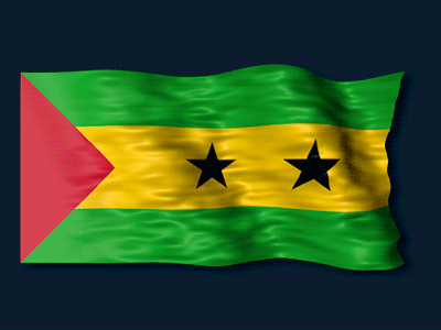 São Tomé and Príncipe animation europe flag gif infographic loop são tomé and príncipe video