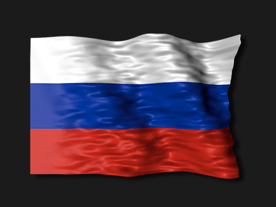Russia Flag Animation