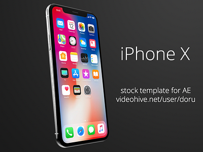 iPhone X for After Effects