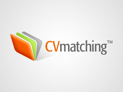 CVmatching™ identity logo logotype website