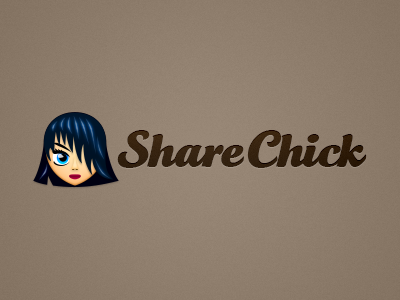ShareChick identity logo logotype website