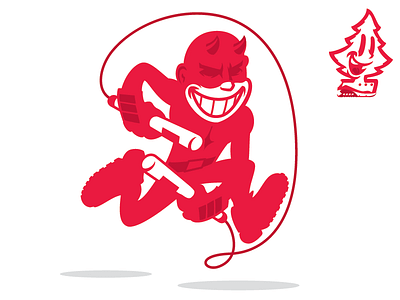 The Daredevils branding character companylogo graphicdesign icon illustration logo mascot