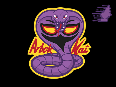 Arbok Kai character gators graffiti logo mascot pokemon pokemongo sports
