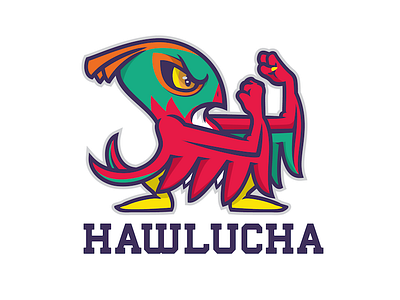 Hawlucha ash character custom fighting hawlucha logo mascot pokemon teedesign