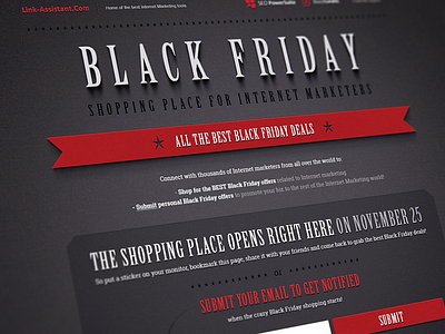 Black Friday black friday dark site ui website