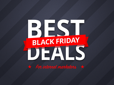 Black Friday Deals advert best black color discount friday graphic internet marketer red star