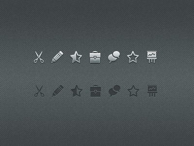 Glyphs glyphs icons pixel ui