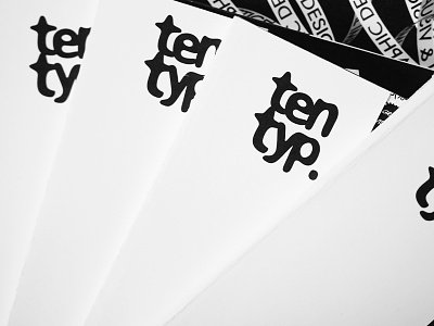 Ten Typ Magazine cover typography magazine