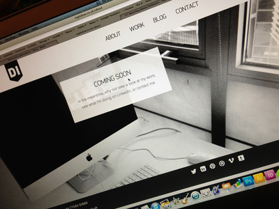 Coming Soon about black coming design portfolio soon splash web website white