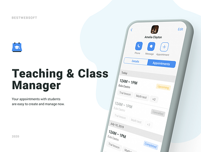 Teaching & Class Manager – Software for Educational Businesses android android app design app design mobile