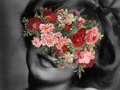 Flower Woman collage collageart flower photoshop webdesign woman