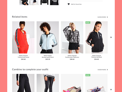 Online Shop Product & Category Page by Nina Nicheska on Dribbble
