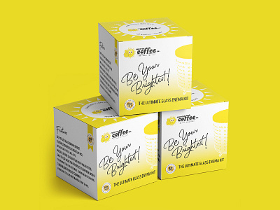 Reverse Coffee box coffee packaging design pharmacy reverse yellow