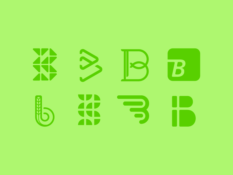 B-roll B Marks by Bud Thomas on Dribbble