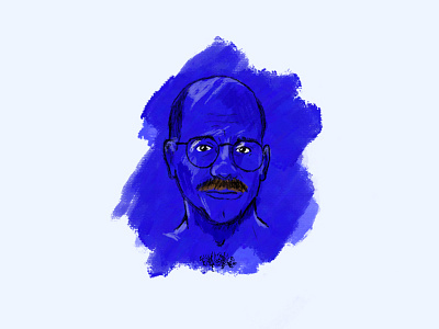 Tobias Fünke arrested development blue blue man group fünke kyle brushes oil tobias wacom