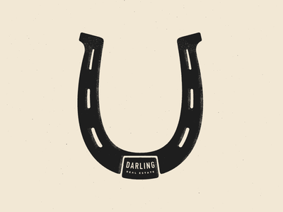 Darling darling equestrian horseshoe music permanent records real estate tattoo texture