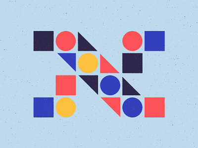 N alphabet color letter n texture type