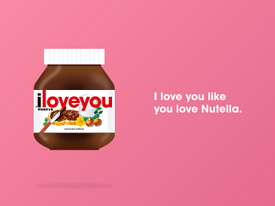 Nutella Valentine