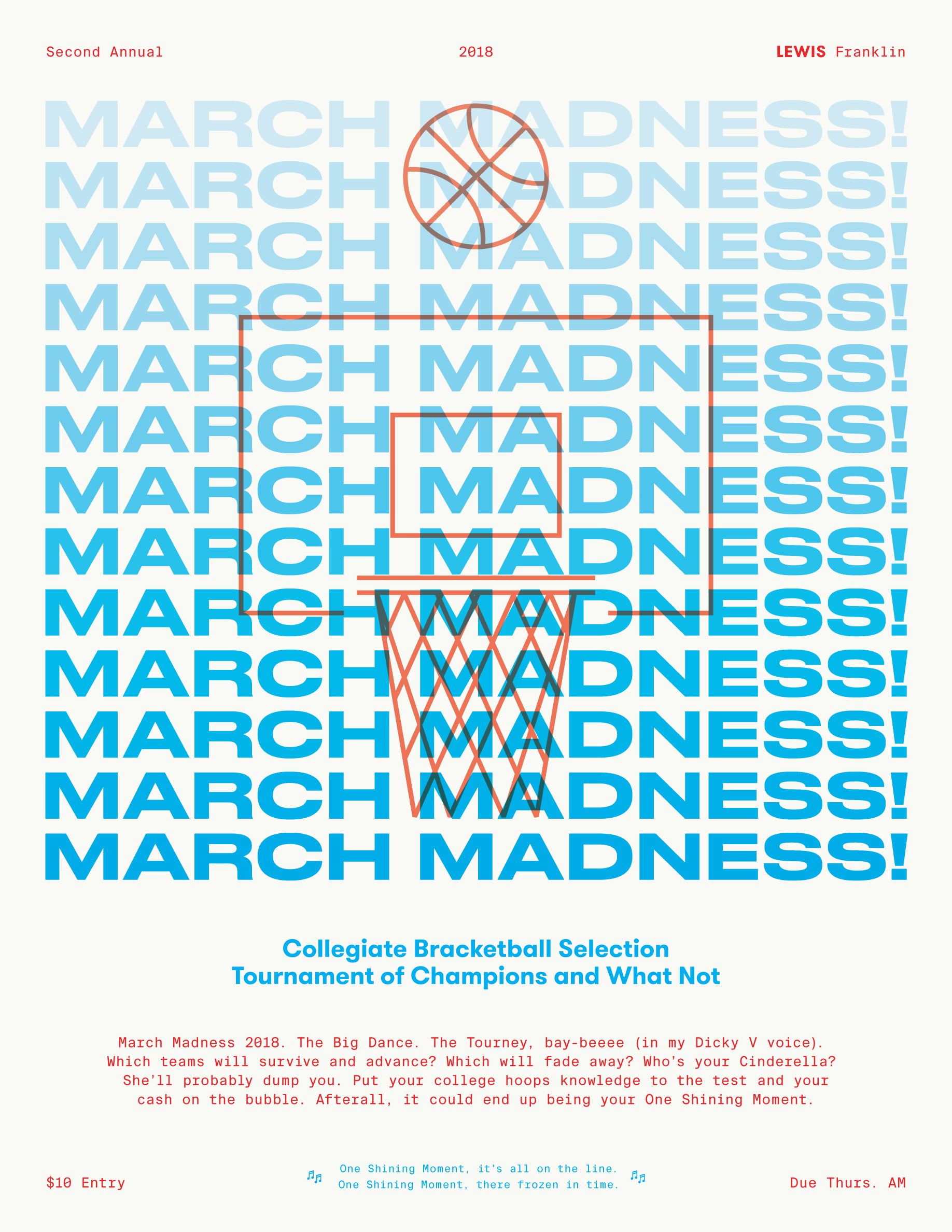 March Madness 2018 by Bud Thomas on Dribbble