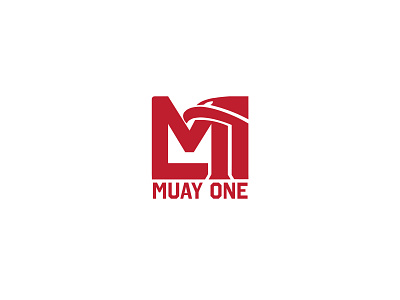 Muay One — Logo Design brand identity brand identity design branding logo logo design monogram typography