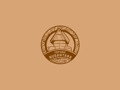 Tepung Nusantara (Nusantara Flour) — Logo Design brand identity brand identity design branding logo logo design