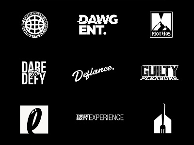 BRAND-ING VOL 1 brand identity brand identity design branding icon logo logo design monogram typography