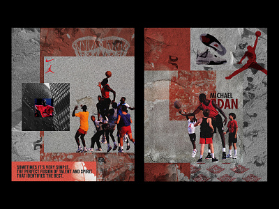 Air Jordan 4 Poster 1989 — Personal Project advertisement air jordan branding digital collage poster art sneakers