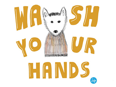 Wash your hands handlettering hands keep your distance lettering design logodesign logos wash