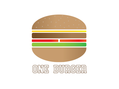 One Burger daily logo challenge